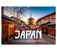 Japan - Im Land der aufgehenden Sonne. (Wandkalender 2026 DIN A2 quer), CALVENDO Monatskalender: Entdecken Sie den wunderschönen Inselstaat Japan mit seinen beeindruckenden Städten und Landschaften.