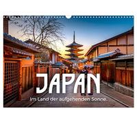 Japan - Im Land der aufgehenden Sonne. (Wandkalender 2026 DIN A3 quer), CALVENDO Monatskalender: Entdecken Sie den wunderschönen Inselstaat Japan mit seinen beeindruckenden Städten und Landschaften.