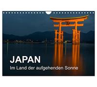 Japan - Im Land der aufgehenden Sonne (Wandkalender 2026 DIN A4 quer), CALVENDO Monatskalender: Ein Muss für jeden Japanfreund
