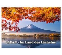 JAPAN - Im Land des Lächelns (Wandkalender 2026 DIN A2 quer), CALVENDO Monatskalender: Entdecke Japans Lächeln!
