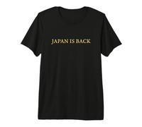 Japan Is Back - Trendy Minimalist Design for Men & Women Camiseta Premium