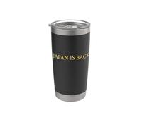 Japan Is Back - Trendy Minimalist Design for Men & Women Vaso térmico de acero inoxidable de doble pared