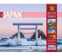 Japan Kalender 2027 | Unterwegs zwischen Tempeln und Schreinen: Hochwertiger Reise-Kalender im großen Querformat (54x42 cm) | Spiritualität in Asien