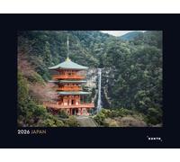 Japan - KUNTH Wandkalender 2026: Hochwertiger, bildstarker Kalender mit Spiralbindung im Großformat