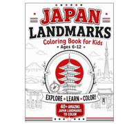 JAPAN LANDMARKS: COLORING BOOK ( AGE 6 +) (WORLD EXPLORER SERIES)