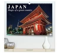 Japan Magic of a great country (High Quality Premium Wall Calendar 2026 DIN A2 landscape),CALVENDO 12 Month Wall Calendar: Land of the Rising Sun