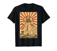 Japan Mecha Anime Robot Camiseta Manga Japonesa Camiseta