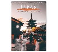 Japan - Moderne trifft auf Tradition. (Tischkalender 2026 DIN A5 hoch), CALVENDO Monatskalender: Im "Land der aufgehenden Sonne" trifft die Moderne auf die Tradition.