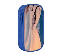 Japan Mount Fuji - Estuche para lápices con estampado de paisaje, bolsa de almacenamiento, caja de lápices de gran capacidad, bolsa portátil para bolígrafos de oficina con cremallera