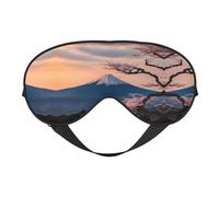 Japan Mount Fuji Landscape - Máscara de ojos suave para dormir, parche transpirable femenino, perfecto para viajes y relajación