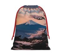Japan Mount Fuji Scenery - Bolsas de regalo con cordón para fiestas, bolsas especiales para caramelos, regalos de boda, Navidad