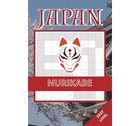 Japan Nurikabe Book: 50 Easy Nurikabe Puzzles Inspired by Japanese Logic Puzzle Tradition | Easy-to-Read Layout | Brain Challenges For Kids, Adults and Seniors (Japan Puzzle Collection)