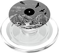 Japan Old Disc Music en Vaporwave 80's 90's japonese retro PopSockets PopGrip para MagSafe