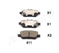 Japan Parts PP-411AF Pastillas de Frenos