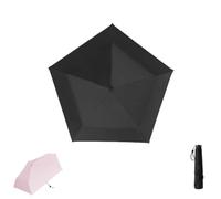 Japan Pencil Umbrella,Ultra Light Foldable Pocket Parasol,Mini Travel Pencil Umbrella For Rain And Sun,Upf 50+ Sun Protection Rain Shade,Compact Design,Small Portable,For Backpack,Handbag (black)