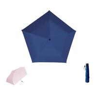 Japan Pencil Umbrella,Ultra Light Foldable Pocket Parasol,Mini Travel Pencil Umbrella For Rain And Sun,Upf 50+ Sun Protection Rain Shade,Compact Design,Small Portable,For Backpack,Handbag (blue 1)