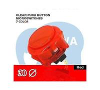 Japan Sanwa Obsc-30 Push Button Transparent Clear for Arcade Jamma Mame Game Part Supported Ps4 Pandora Pc Raspberry Pi