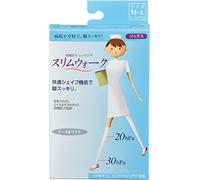 Japan Socks Stockings and Foot Care - Slim walk socks type Nurse white M-L size *AF27*