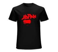 Japan T-Shirt Romantic Band UK O-Neck 100% Cotton Short Sleeve Unisex T-Shirt M