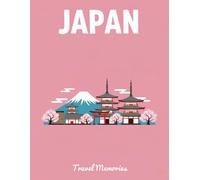 Japan Travel Memories: Scrapbook Album for Photos and Memories