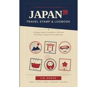 Japan Travel Stamp & Logbook: A Vintage Souvenir Logbook to Collect Eki Stamps, Goshuin & Railway Station Memories from Your Trip to Japan | 108 Stamp Pages, 9 Regional Chapters