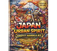 Japan Urban Spirit: Graffiti Mandala MIX: 52 Japanese Cities Street Art & Zen Coloring Pages for Adults - Tokyo, Kyoto, Osaka & More for Stress Relief and Creative Focus (Premium Edition)