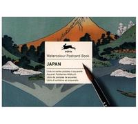 Japan: Watercolour Postcard Book