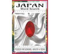 Japan Word Search: 55 Word search Puzzles about Japan | 6X9 inches, 110 pages, 495 words | The Perfect, Entertaining & Educational Gift for the Land of the Rising Sun lovers