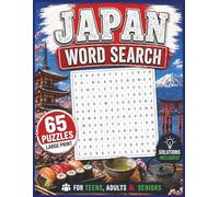 Japan Word Search Book: Explore Japan Through 65 Challenging Puzzles Featuring Culture, Cities, Food & Landmarks | Large print | 8.5x11 inches | 65 ... | 130 pages (Travel Word Search Puzzles)