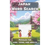 Japan Word Search: Easy to Read Puzzle Book | 6x9, 110 pages | Great for Vacations, Holidays, and Free Time