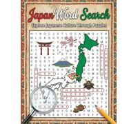 Japan Word Search: Explore Japanese Culture, Cities, Food, and Traditions with Fun and Relaxing Brain Games