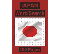 JAPAN Word Search: Japan Culture | Japan food | Japan events and More | 6.9 Inches, 110 Pages | 50+ Puzzles | Gift for Vacations, Holidays, and Free Times