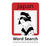 Japan Word Search Puzzle Book: Easy-to-Read Print Featuring Japanese/Nihongo Themed Word Search Puzzles | 6x9 inches, 110 Pages, 50+ Fun Puzzles | Perfect Gift for Vacations, Holidays, & Leisure Time