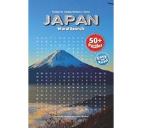 Japan Word Search Puzzle Book: Exciting Word Searches Featuring Mount Fuji, Kimono, Origami & More | 6x9 Inch Size, 110 Pages | 50+ Entertaining ... for Holidays, Travel, or Unwinding Anytime!