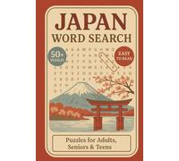 Japan Word Search Puzzle Book: Word Searches With Clear and Easy to Read Words About Japan History, Culture, Cities, Holidays and More | 6x9 ... Time (Countries Of The World Word Search)