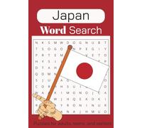 Japan Word Search Puzzle Book: Word Searches with Easy to Read Print, about Japan culture, Ancient Japan, Life in Japan and More | 6x9 inches, 110 ... Gift for Vacations, Holidays, and Free Times