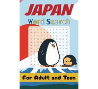 JAPAN Word Search Puzzle Book: Word Searches with Easy-to-Read Print about Japan, Culture, Landmarks, Traditions, and More | 6x9 inches, 110 pages | ... Gift for Japan Lovers, Travel, and Relaxation