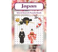 Japan Word Search Puzzle Book: Word Searches with easy to read print about Japan, Japanese culture, Japanese cities and more| 6x9 inches, 110 pages| ... relaxing time, prizes and many occasions