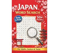 Japan Word Search Puzzle Book: Word Searches with Easy to Read Print about Japan, Japanese Culture, Travel and more | 6x9 inches, 110 pages | 50+ Puzzles … Gift for Vacations, Holidays and Free Times