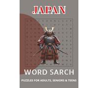 Japan Word Search Puzzle Book: Word Searches with Easy to Read Print about Japan, Japanese Traditions , Japanese Foods and More I 6x9 inches, 110 ... Gift for Vacations, Holidays, and Free Times