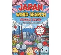 Japan Word Search Puzzle Book: Word Searches with Easy to Read Print about Japan, Japanese Words, Culture, and More | 6x9inches, 110 pages | 55 ... Gift for Vacations, Family, and Friends