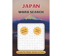Japan Word Search Puzzle Book: Word searches with easy to read print about Japan, Tokyo, its culture and more │ 6x9 inches, 110 pages │ 50+ puzzles … ... and free times (JC Northern Publishing)
