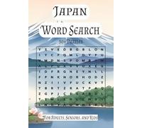 Japan Word Search Puzzle Book: Word Searches with Easy to Read Print about Japan, Tokyo, Mt. Fuji, and More | 6x9 inches, 110 pages | 50+ Puzzles...Gift for Vacations, Holidays, and Free Times