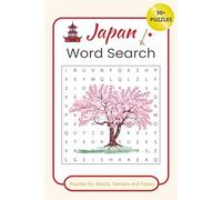 Japan Word Search Puzzle Book: Word Searches with Easy-to-Read Print featuring Japanese Culture, Landmarks, and Traditions | 6 x 9 inches, 110 pages | ... Gift for Vacations, Holidays and Free Times