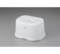 JapanBargain, Paquete de 2 taburetes japoneses de baño, taburetes de ducha, taburetes de inodoro, tamaño compacto, fabricados en Japón, tamaño pequeño, color blanco