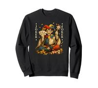 Japandi Art Joker Juego de Cartas Retro, baraja de Cartas de Joker Sudadera