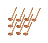 Japanese 8.5 Inch Ramen Handcrafted Wooden Soup Spoon Wooden 10 Pcs