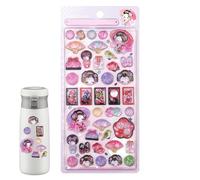 Japanese Aesthetic 3D Stickers, Cute Small Decals with Strong Adhesive, Decorative Stickers for Kids, Girls, Scrapbook, Journal, Phone, Laptop, Classroom, Halloween, DIY Crafts