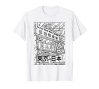 Japanese Aesthetic Streetwear Tokyo Japan Street Soft Grunge Camiseta