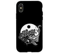 Japanese Aesthetic Vaporwave Sad Eboy Carp Koi Fish Carcasa para iPhone X/XS